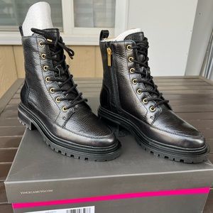 Vince Camuto Leasa Combat Boots